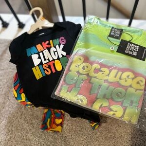 Black History Graphic Onesie Set
